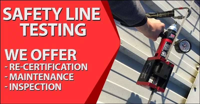 Safety Line Testing Carmarthen Roofing - Carmarthen, Carmarthenshire